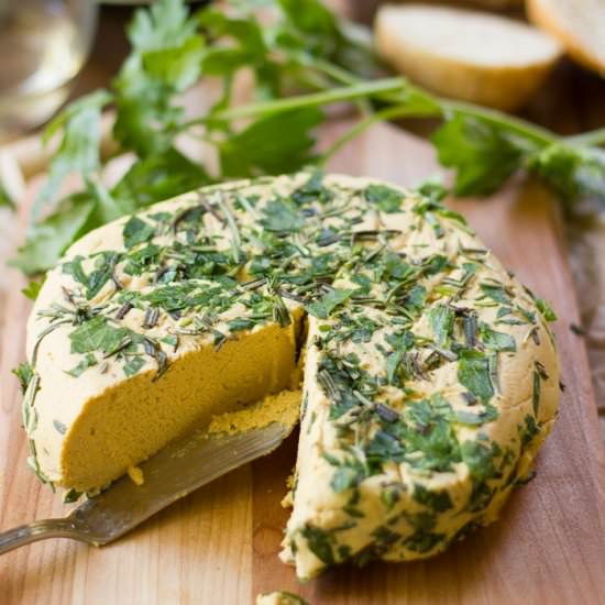 Vegan Pumpkin Cheddar - Recipe photo by Connoisseurus Veg