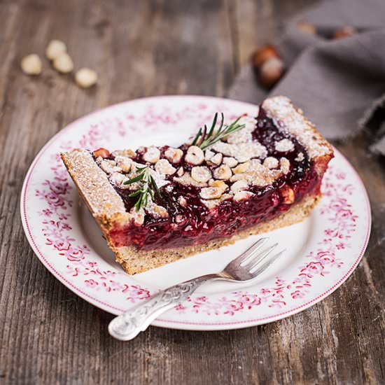 Austrian nut and jam layer cake - Recipe photo by cookingcatrin