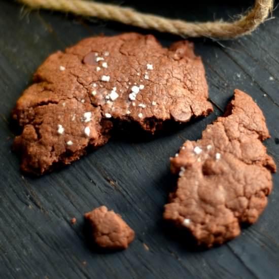Salted Nutella Chocolate Chip COoki - Recipe photo by cookingcurries