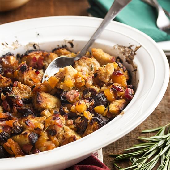 Apricot Bread Stuffing - Recipe photo by justalittlebitofbacon