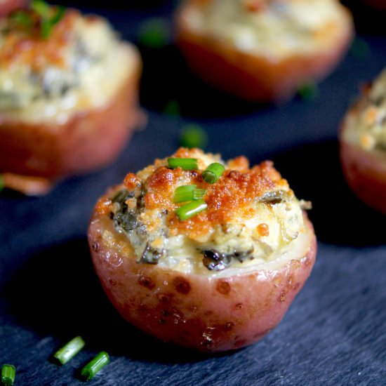 Parmesan Potato Bites - Recipe photo by MomsKitchenHandbook