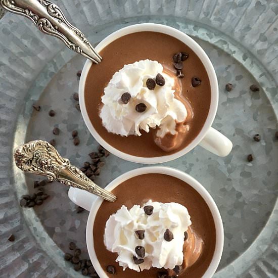 Hot Chocolate in the slow cooker - Recipe photo by gooddinnermom