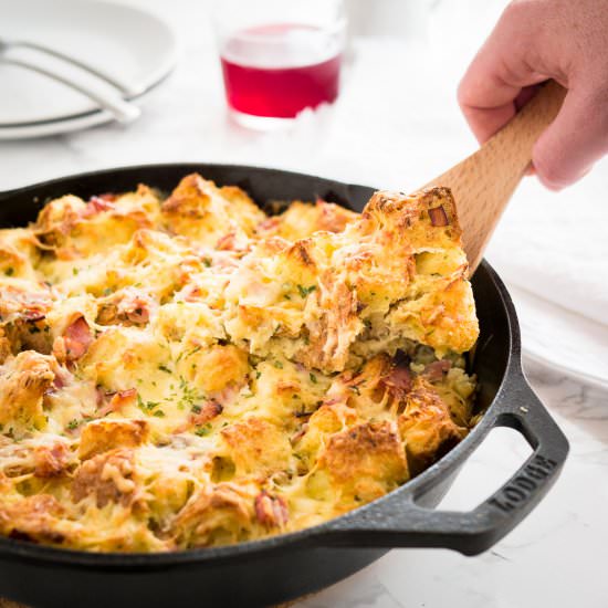 Ham & Cheese Breakfast Casserole - Recipe photo by platedcravings
