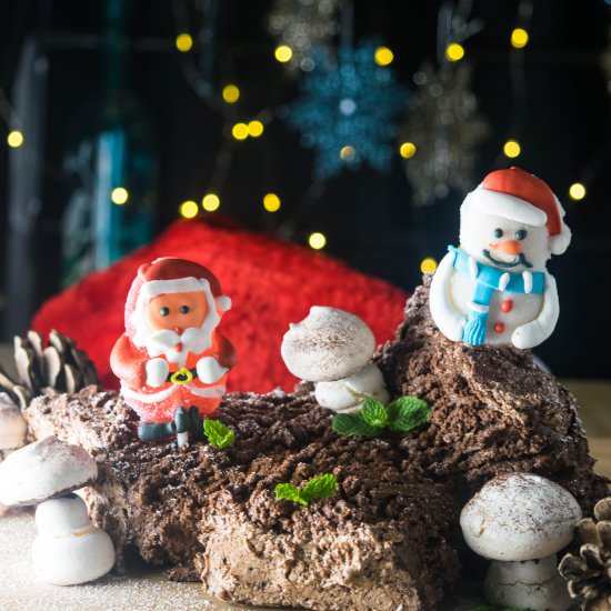 Buche de Noel - Recipe photo by thelastcookie