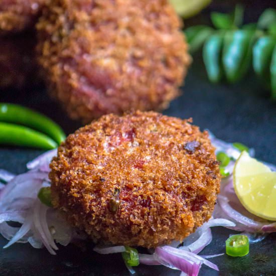 Vegetable Cutlet - Recipe photo by Palaharam