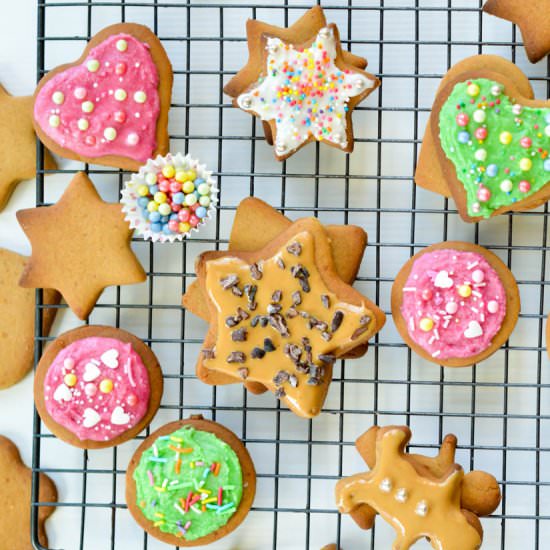 Vegan Sugar Cookies - Recipe photo by sweetashoneynz