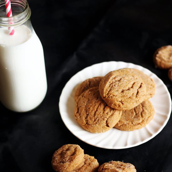 Soft and Chewy Ginger Cookies - Recipe photo by ONEarmedMAMA