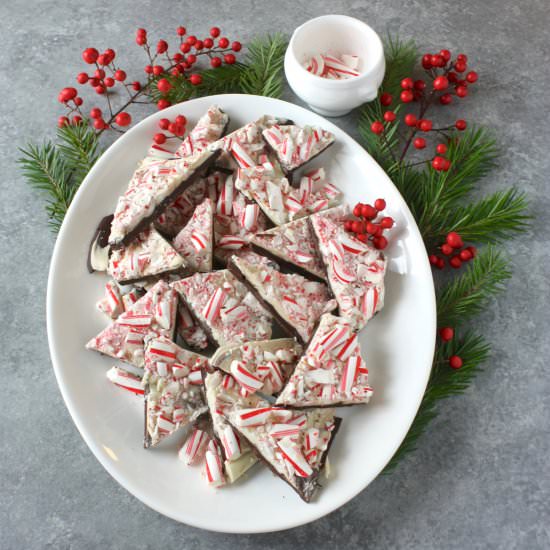 Homemade Peppermint Bark - Recipe photo by marilenaskitchen