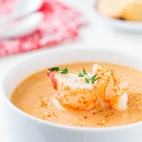 Restaurant-Quality Lobster Bisque - Recipe photo by Shineshka
