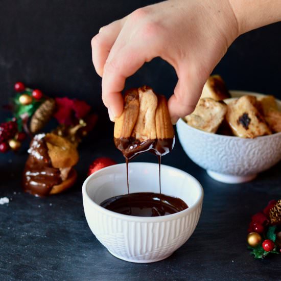 Chocolate Dipped Cookie S'Mores - Recipe photo by realfoodwithdana