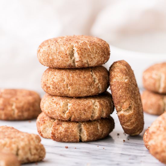 Paleo + Vegan Snickerdoodles - Recipe photo by bakerita