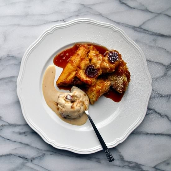 Maple-Bourbon Banana Pudding Cake - Recipe photo by okiedokieartichokie