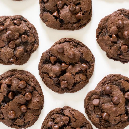 Double Chocolate Chip Cookies - Recipe photo by ChefSavvy