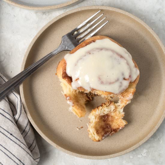 Sourdough Cinnamon Rolls - Recipe photo by the perfect loaf