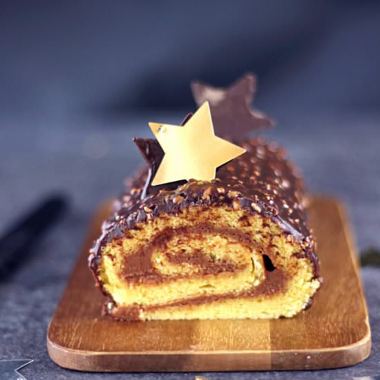 Chocolate – Passion Christmas Cake - Recipe photo by The Happy Cooking Friends