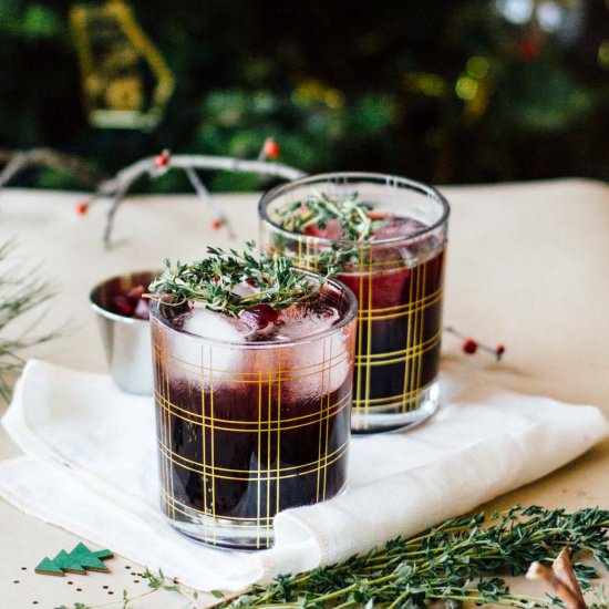 Pomegranate Apple Fizz Cocktail - Recipe photo by by gabriella