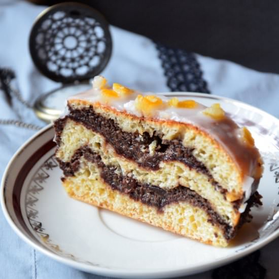 Poppyseed Christmas Cake - Recipe photo by strudelka88