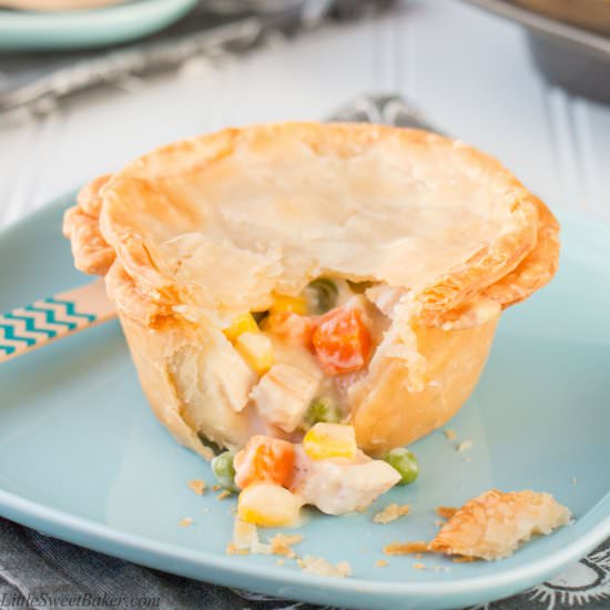 Mini Turkey Pot Pies - Recipe photo by littlesweetbaker