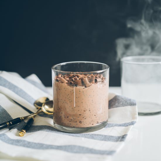 Smoked Chocolate Chia Seed Pudding - Recipe photo by Healthfully Ever After