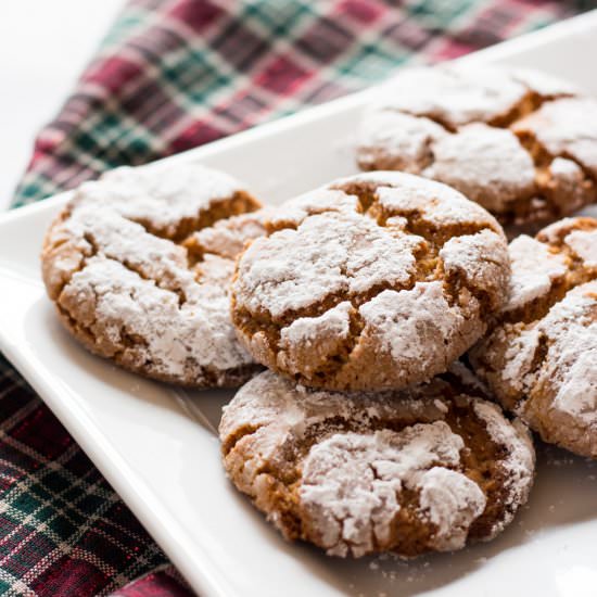 Peanut Butter Crinkle Cookies - Recipe photo by If You Give A Blonde A Kitchen