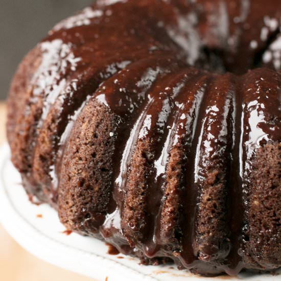 Dark Chocolate Chip Avocado Cake - Recipe photo by cakenknife