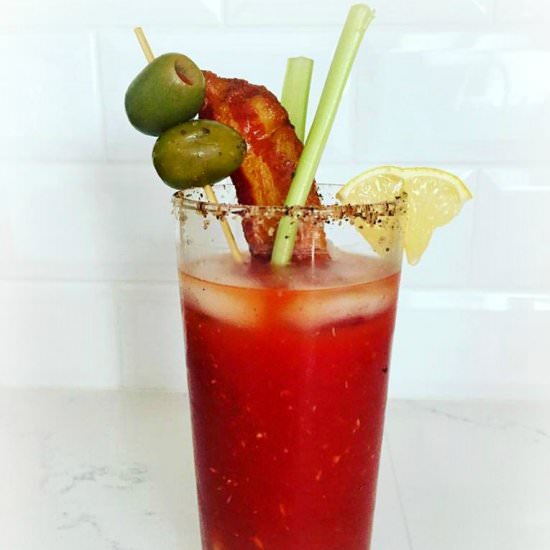 Restaurant-Style Bloody Mary - Recipe photo by PooksPantry