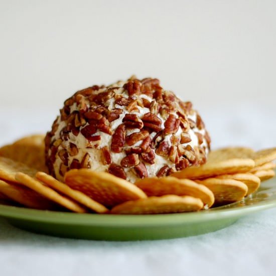 Pecan Cheese Ball - Recipe photo by Inspired by the Seasons