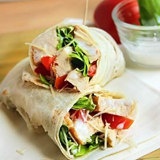Grilled Chicken Sandwich Wraps - Recipe photo by TheItMom