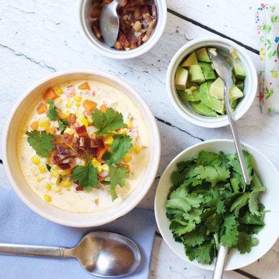 Corn Chowder - Recipe photo by Eat Simple Food