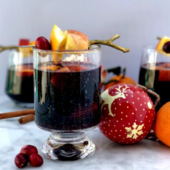 Foolproof Holiday Sangria - Recipe photo by oursavorylife