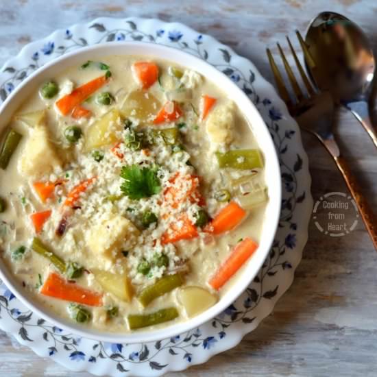 Vegatble Shahi Korma - Recipe photo by ch_cooks