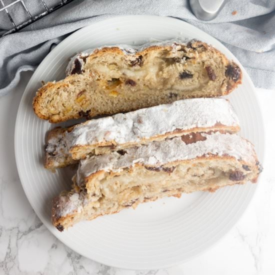 Homemade Christmas Stollen - Recipe photo by kirstywats