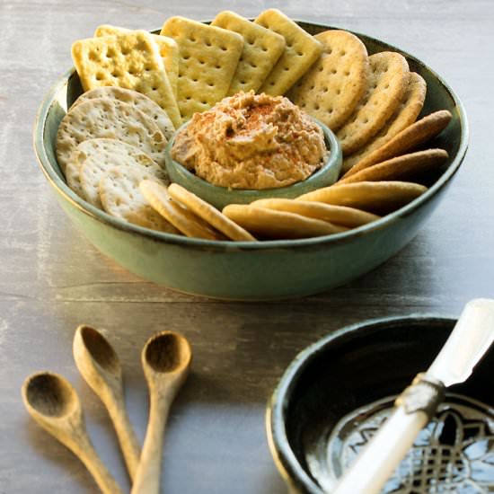 Easy Vegan Black-Eyed Pea Pecan Pate - Recipe photo by geekypoet