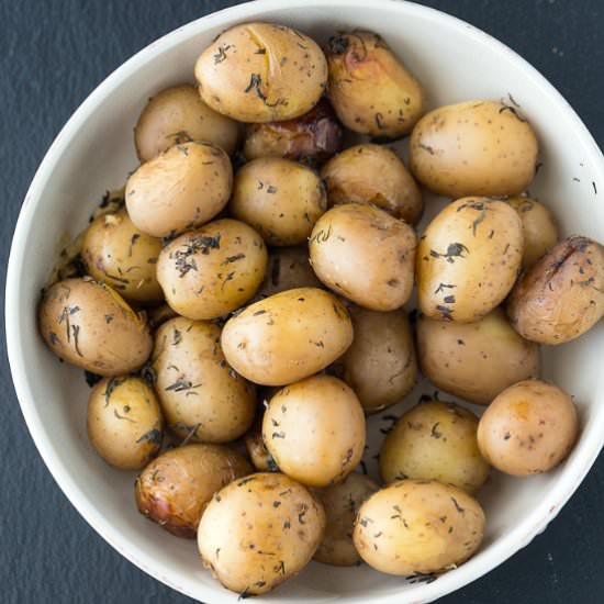 Savory Slow Cooker Potatoes - Recipe photo by simplystacie
