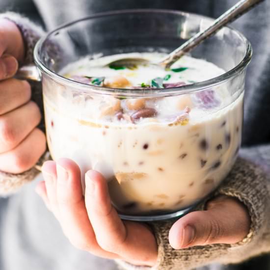 Creamy Ham and Bean Broth - Recipe photo by theviewfromgreatisland