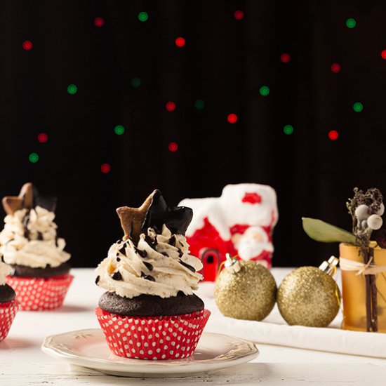 Chocolate Gingerbread Muffins - Recipe photo by Briose de Acasa