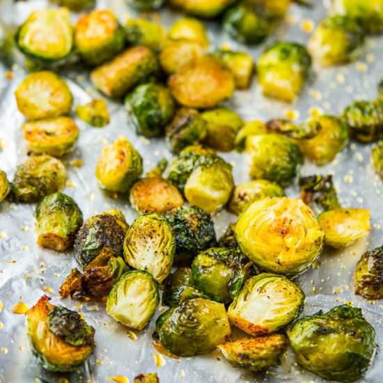 Chipotle Roasted Brussels Sprouts - Recipe photo by garnishedplate
