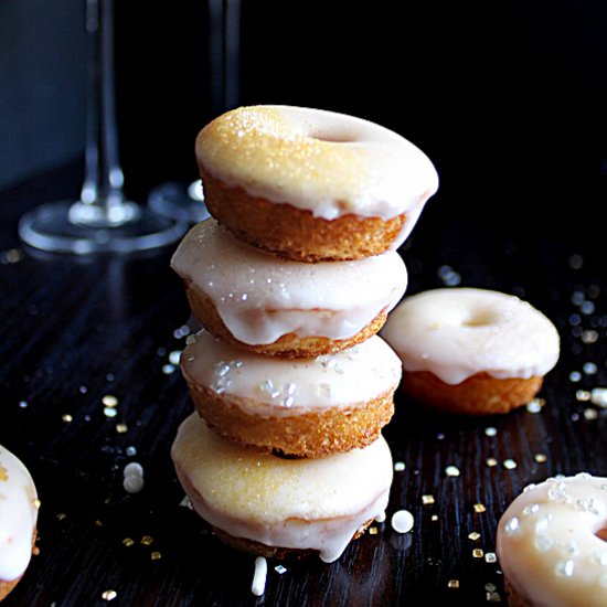 Champagne Donuts - Recipe photo by wyldflour