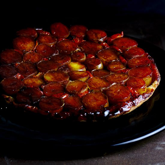 Tatin with Potatoes and Tomatoes - Recipe photo by receitas