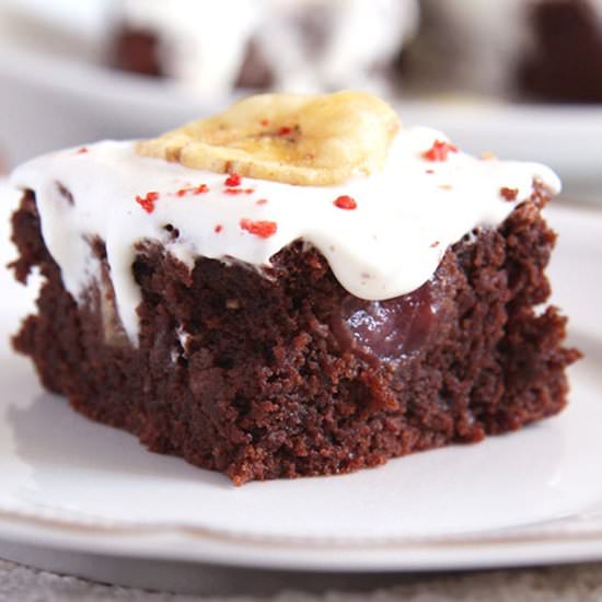 Hazelnut Chocolate Banana Cake - Recipe photo by adinutza