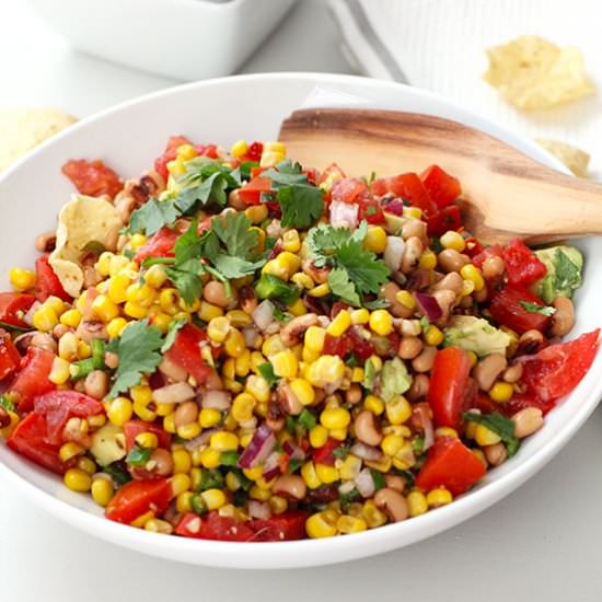 Black-eyed Pea Dip - Recipe photo by suebeehomemaker