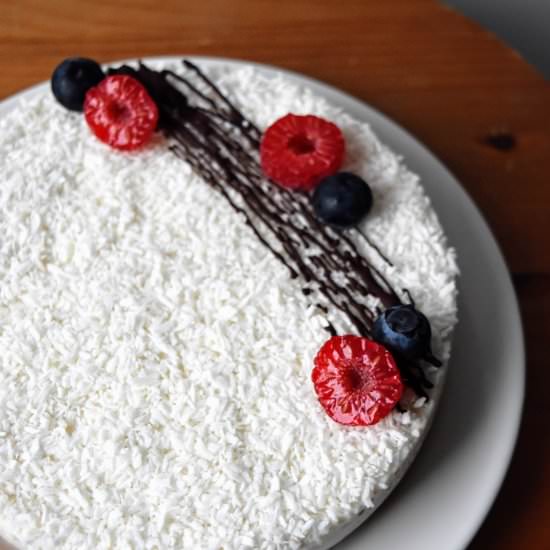 Coconut Cheesecake - Recipe photo by fatsxglory
