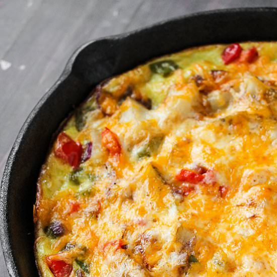 Easy Veggie Frittata - Recipe photo by TheItMom