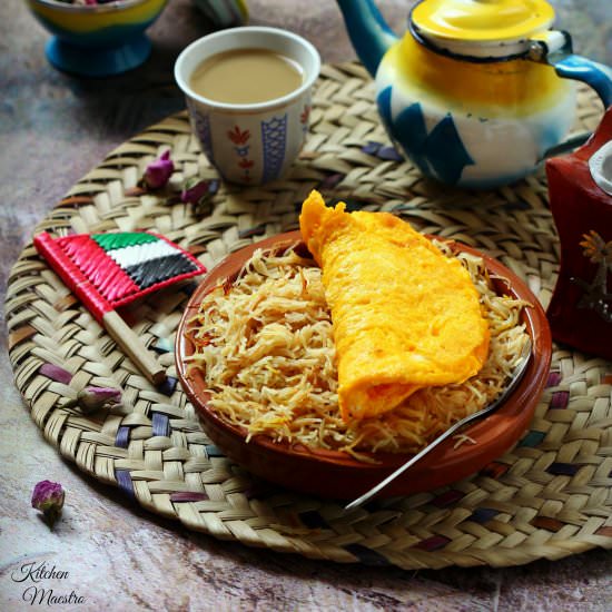 Balaleet - Recipe photo by Kitchen Maestro