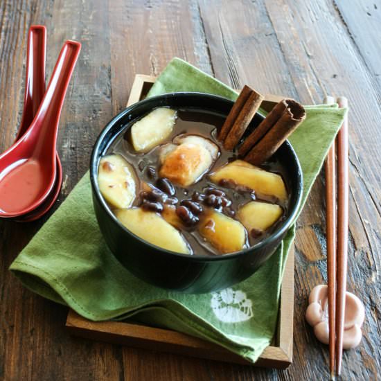 Apple Zen-zai - Recipe photo by culinarytribune