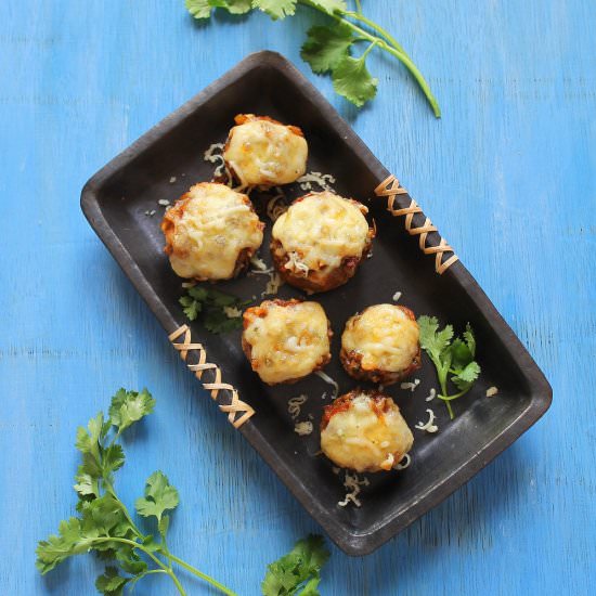 Stuffed Mushroom - Recipe photo by rakshaskitchen