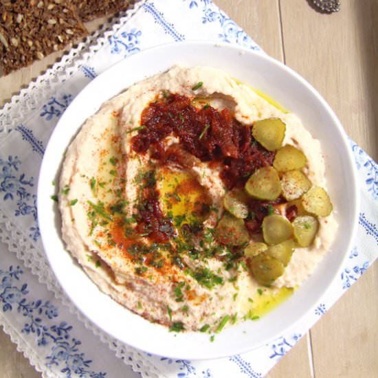 Romanian White Bean Dip - Recipe photo by adinutza