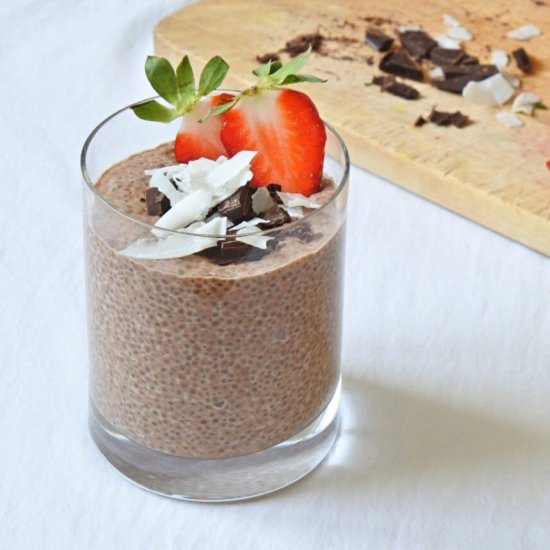 Chocolate Chia Pudding - Recipe photo by KarinDimitrovova