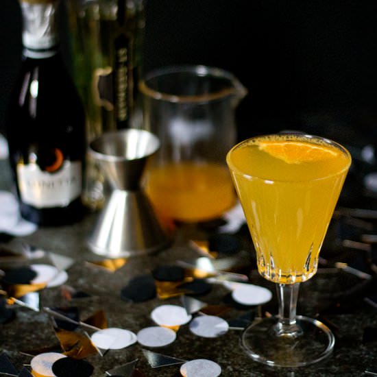Tangerine Elderflower Spritz - Recipe photo by Unusuallylovely