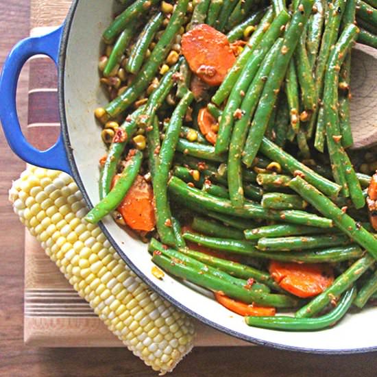 Chipotle Vegetables - Recipe photo by abiteofinspiration